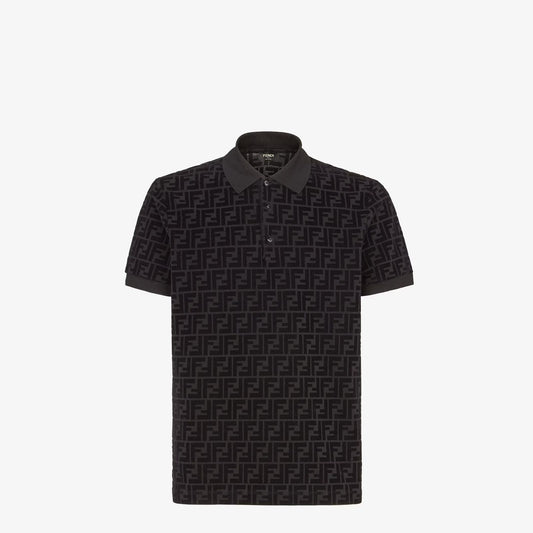 NEF FEN FF Grey Black Colour Imported Collar Men’s T Shirt 988814