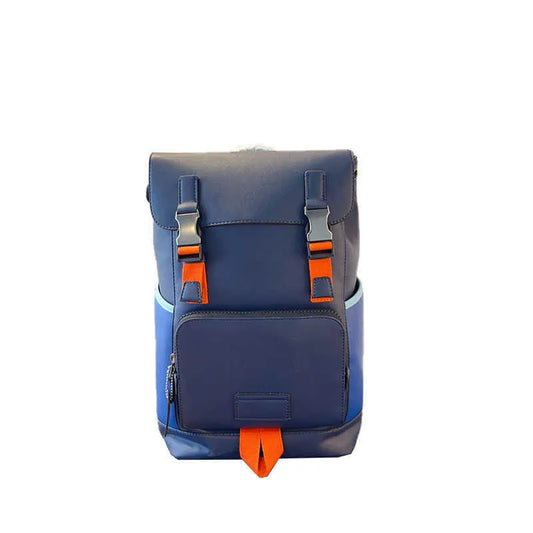 AOC COA Dark Blue Orange Colour Unisex Backpack 2701
