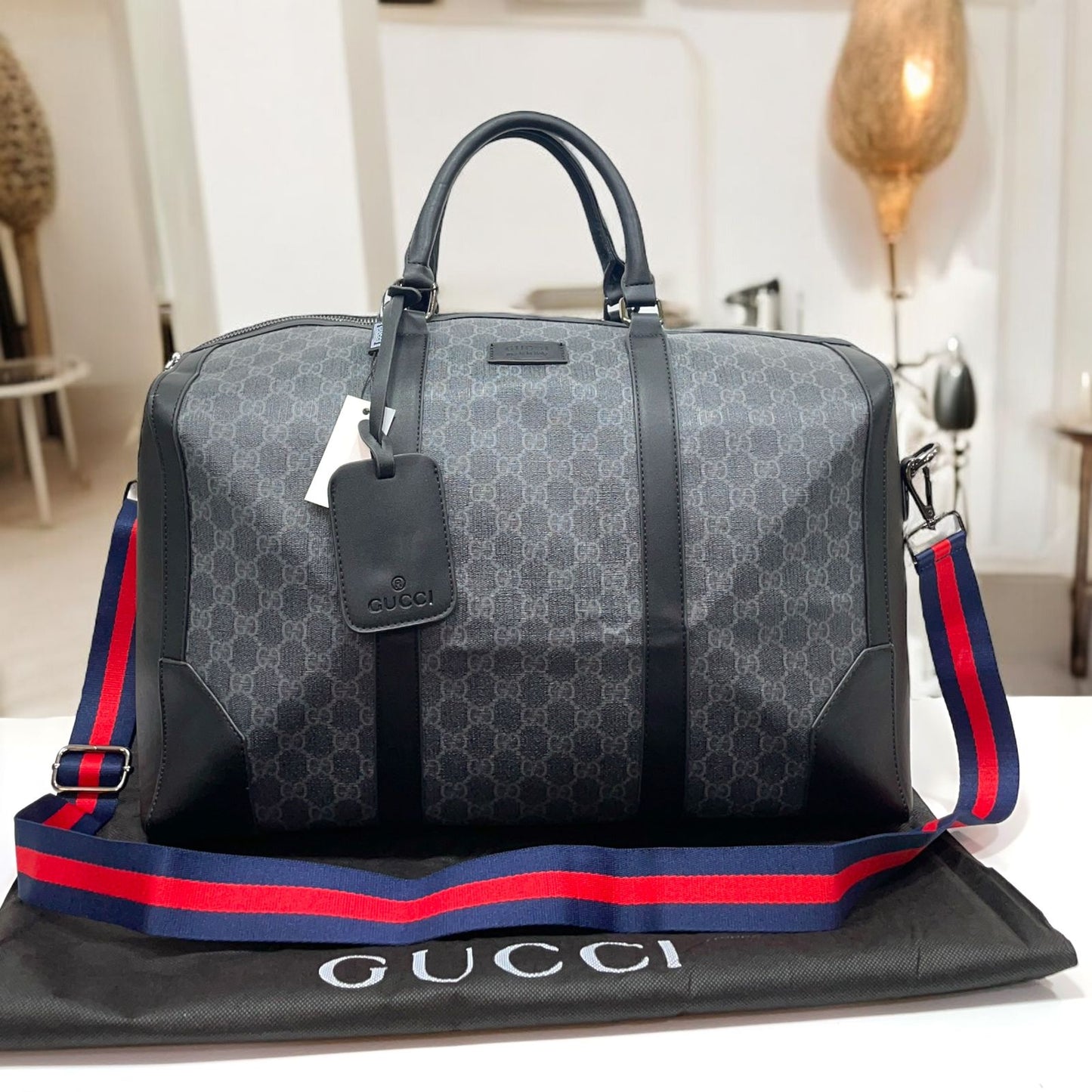 CUG GUC GG Print Duffel Bag 40186