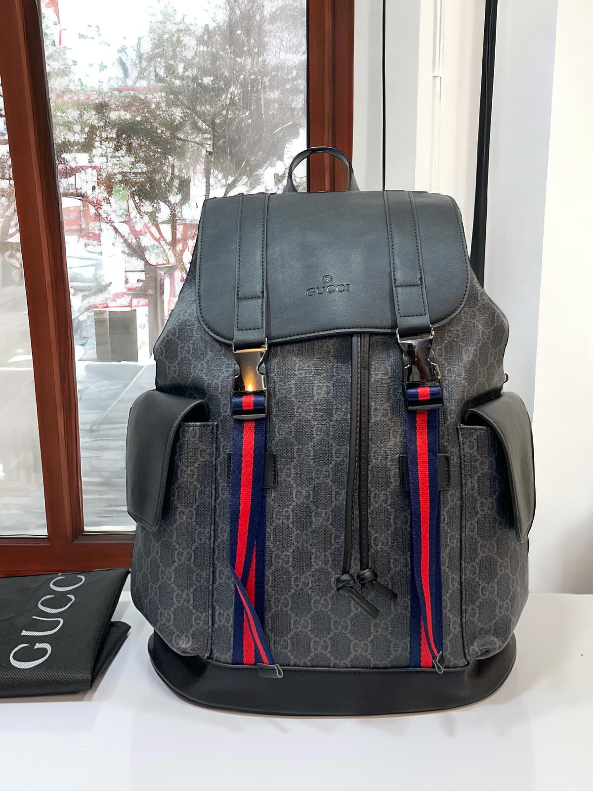 CUG GUC GG Print Unisex Backpack 9093