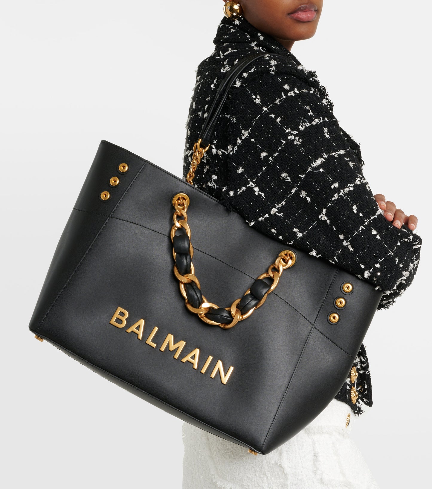 LAB BAL Black Colour Premium Quality Ladies Tote Bag 9801