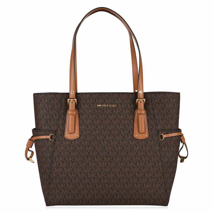 CIM Brown Colour KM Print Tote Bag   20200
