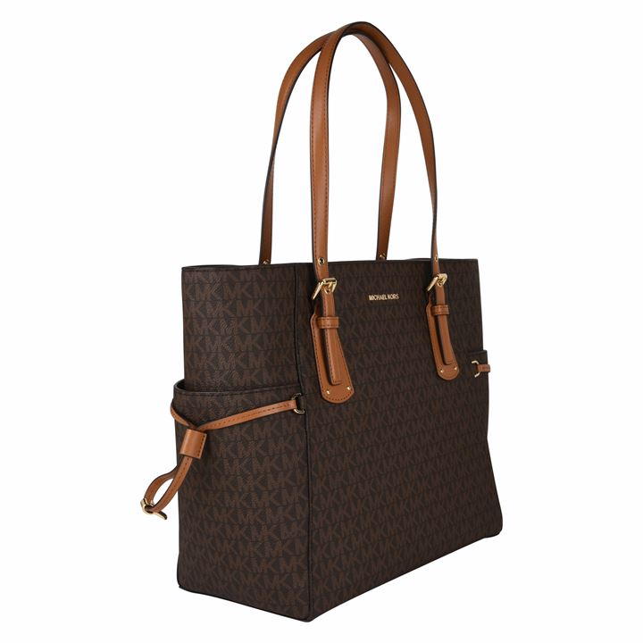 CIM Brown Colour KM Print Tote Bag   20200