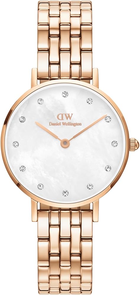 WD Copper Chain White Dial Ladies Watch 988011