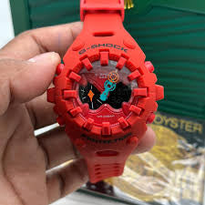 Hsg Red Silicone Strap Venom Edition  Red Dial Water resistant Sports Men Watch 990121
