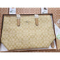 Aoc Monogram Design Premium Quality Tote Ladies Bag 8913