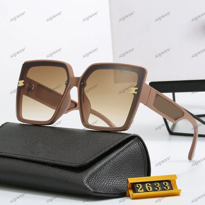 LEC Brown Frame Brown Shade Premium Quality Sunglass 2633 56 19-137