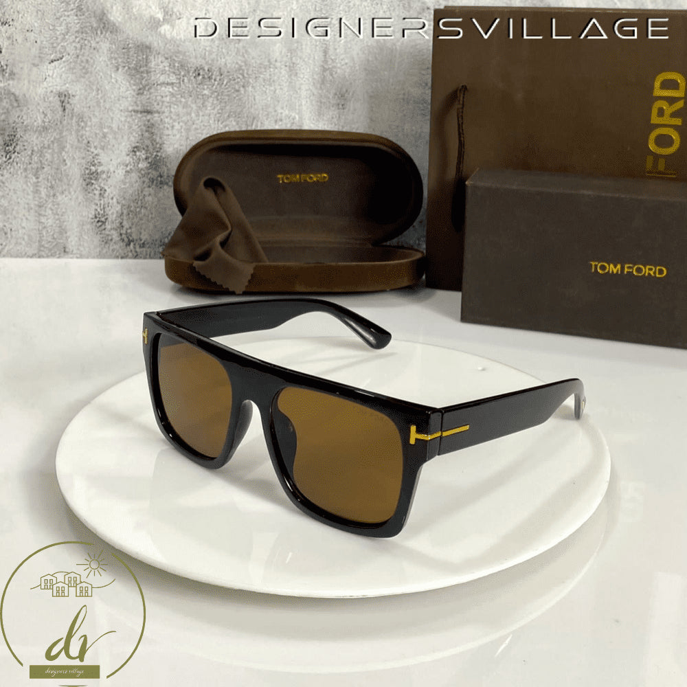 MOT Brown Frame Brown Shade Premium Quality Unisex Sunglass 22014 58 14-135