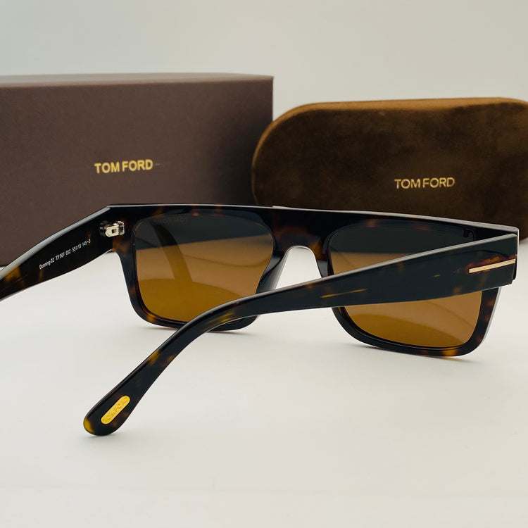 MOT Brown Leopard Print Frame Brown Shade Unisex Sunglass ZP04 57 16 138