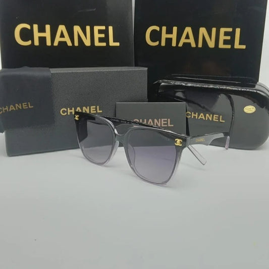 AHC Black Pink Frame Black Shade Premium Quality Unisex Sunglass 36236 58 17-146