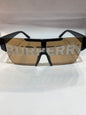 RUB BUR Black Frame Brown Shade Unisex Sunglass 6106 60 16 145