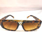 UOL LOU Leopard Frame Brown Shade Unisex Sunglass 6155 55 18 145