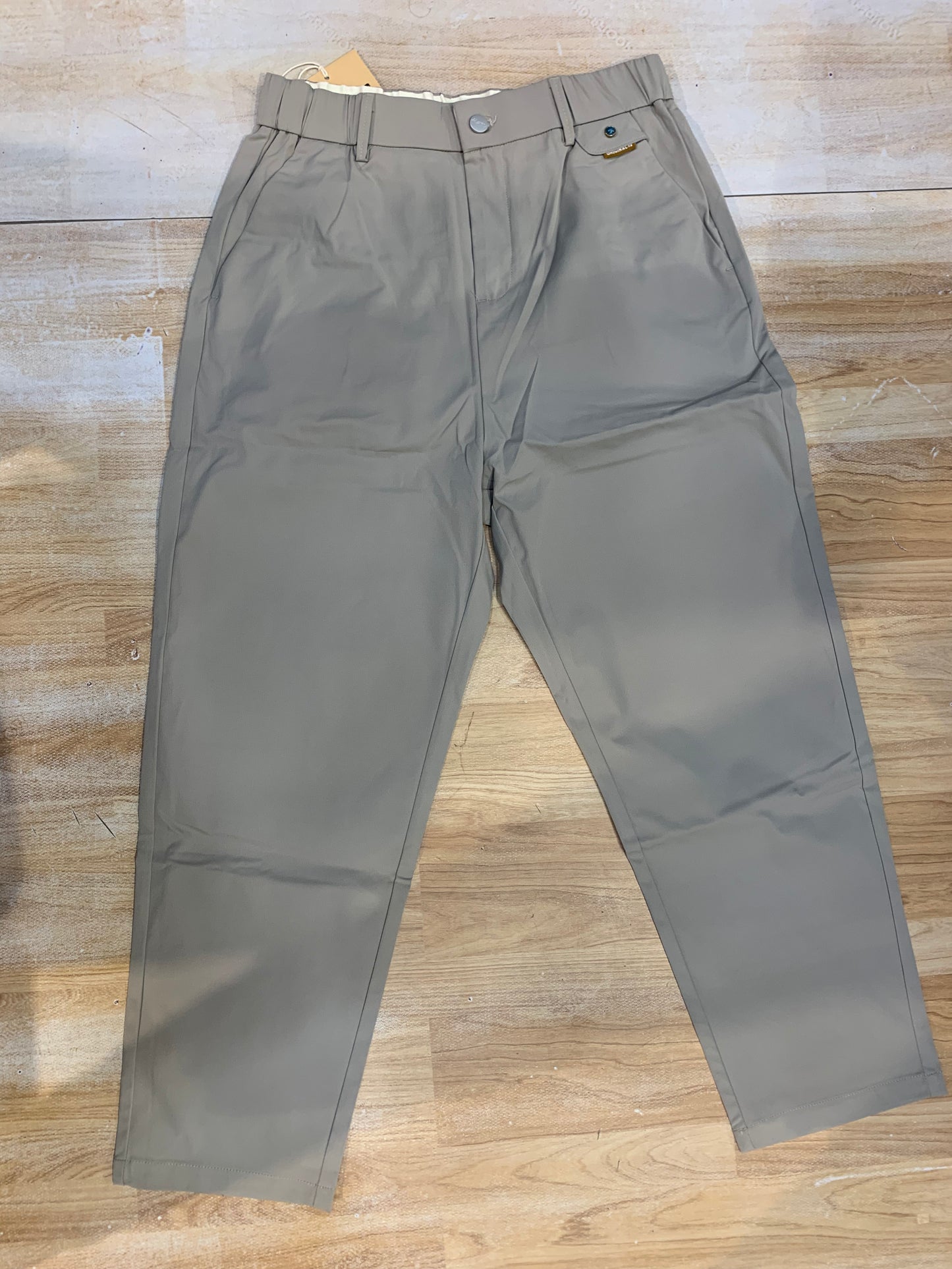 HSTY Dark Gray Colour Straight Fit Premium Quality Imported Korean Trouser JD003