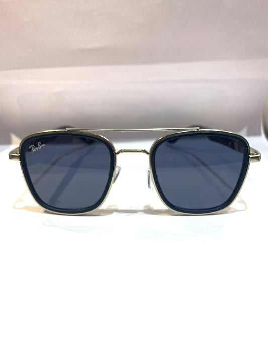 YAR RAY RB Silver Frame Blue Shade Unisex Sunglass RB3607 57 18 147