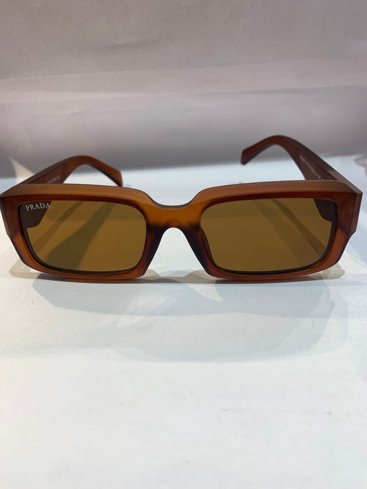 ARP PRA Rust Frame Brown Shade Unisex Sunglass SPS09X 52 21 FE02G C 056 145 3P