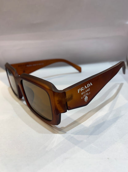 ARP PRA Rust Frame Brown Shade Unisex Sunglass SPS09X 52 21 FE02G C 056 145 3P