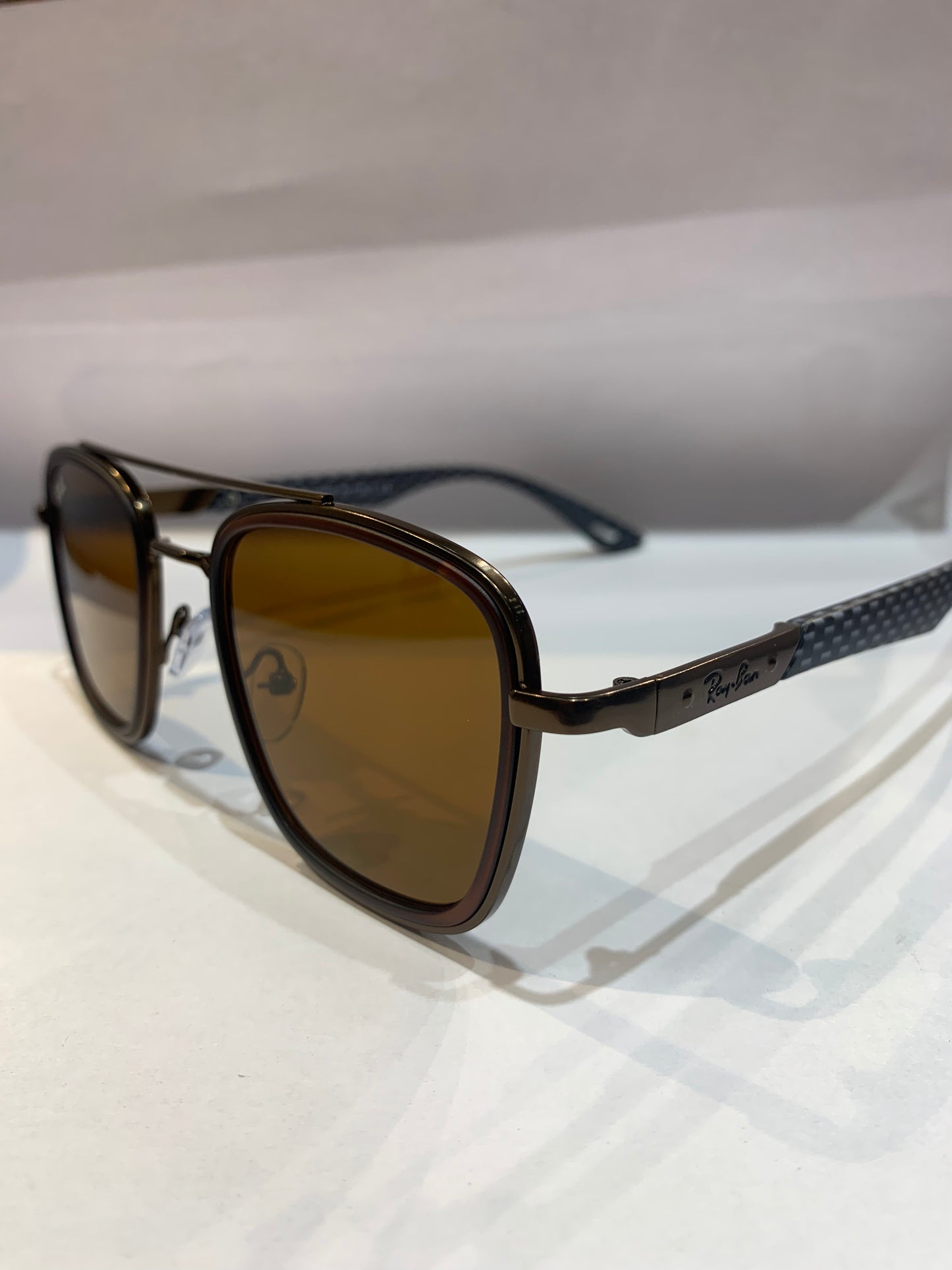YAR RAY RB Brown Frame Brown Shade Unisex Sunglass RB3607 57 18 147