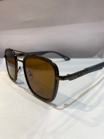 YAR RAY RB Brown Frame Brown Shade Unisex Sunglass RB3607 57 18 147