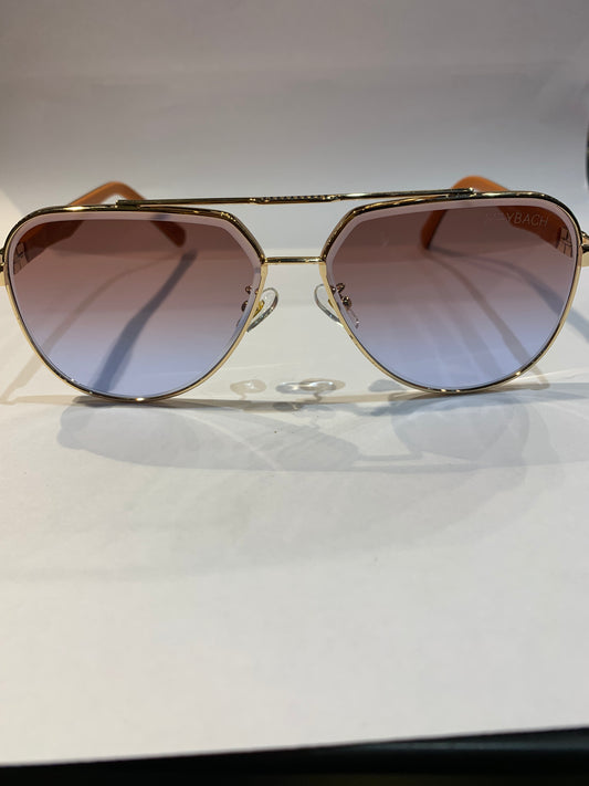 YAM MAY Gold Orange Farme Multi Shade Unisex Sunglass 23269 60 13 142