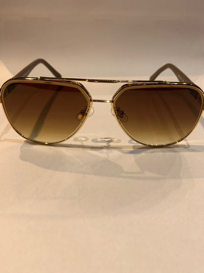 YAM MAY Copper Brown Farme Brown Shade Unisex Sunglass 23269 60 13 142