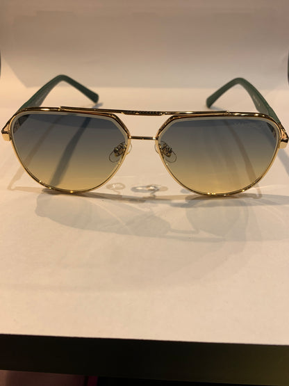 YAM MAY Copper Green Farme Trancy Green Shade Unisex Sunglass 23269 60 13 142