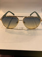 YAM MAY Copper Green Farme Trancy Green Shade Unisex Sunglass 23269 60 13 142