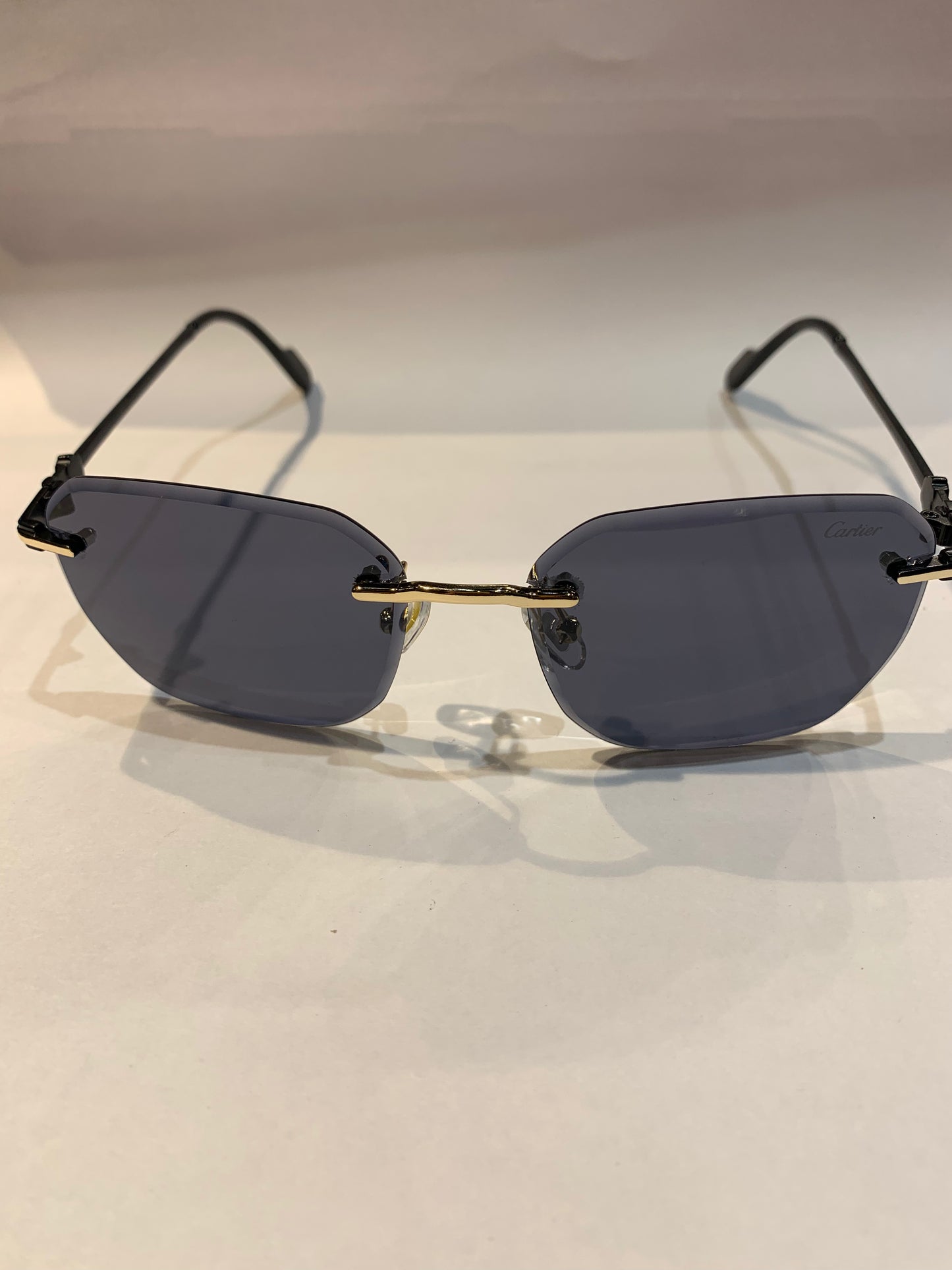 RAC CAR Farmeless Black Stick Black Shade Unisex Sunglass T82000501 48 14 138