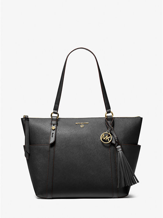 Cim Black Colour Ladies Tote Bag 3910