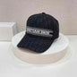 OID DIO Dark Blue Black Colour White Embroidered Unisex Cap 989534