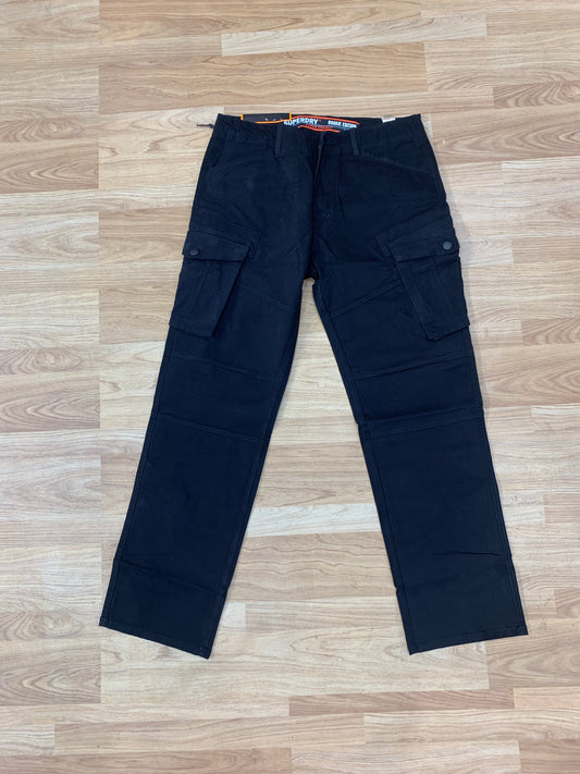 SUP Black Colour With Four Pocket Premium Quality Cargo Pants 40760