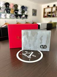 VAL LAV Light Gray Camouflage Colour Imported Men Wallet 988050