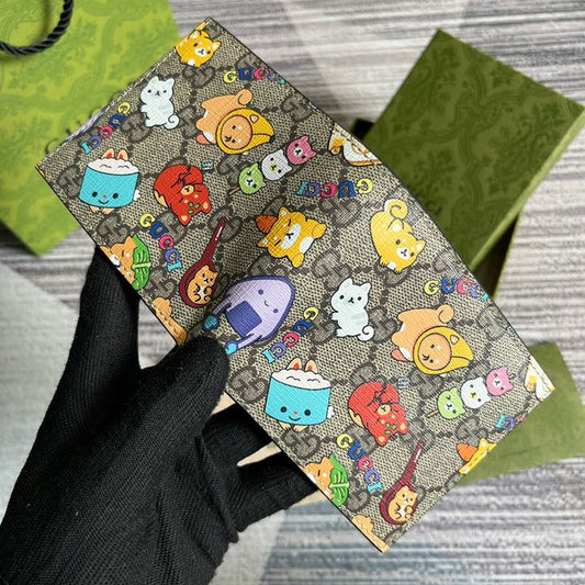 CUG GUC Apricot Multi Colour Imported Men Wallet 988052
