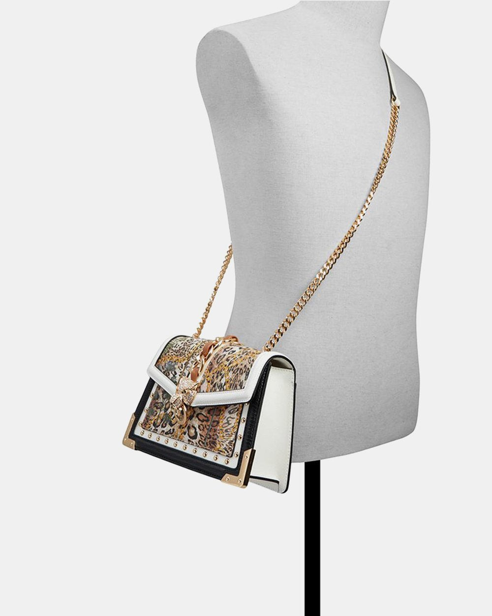 ALD DLA MultiColour Tiger Print  Premium Quality Crossbody Ladies Hand Bag S8962#