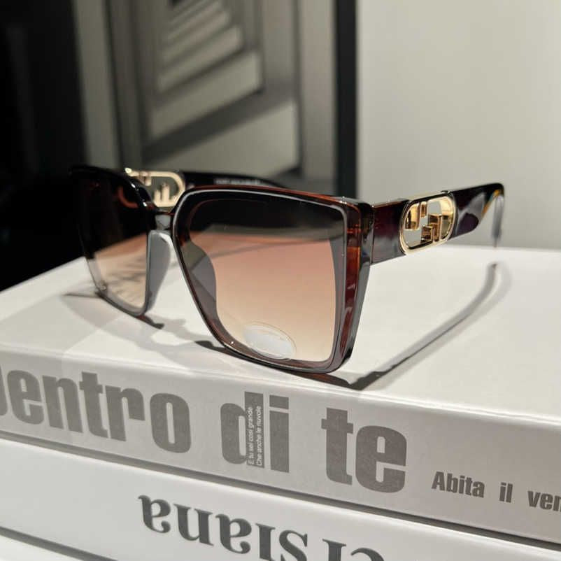 NEF Brown Frame Brown Shade Unisex Branded Sunglasses 9542 66 15-142