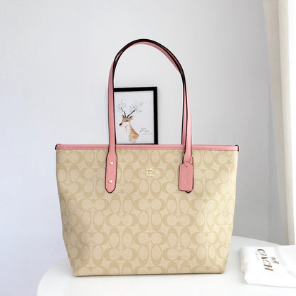 AOC Monogram Design Premium Quality Tote Ladies Bag 53701