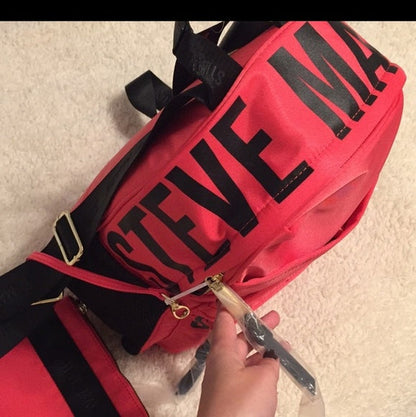 STEVE MADDEN PLACEMENT PRINT NYLON BACKPACK