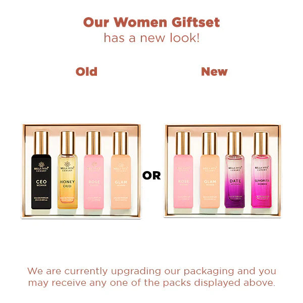 Luxury Perfume Gift Set For Her - 4x20ml