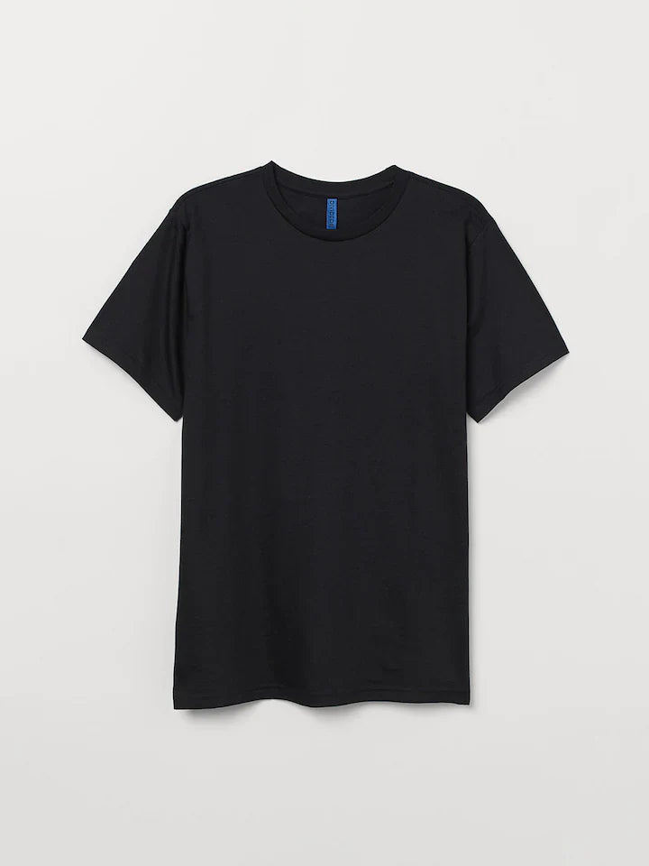 M&H Plain Black TShirts