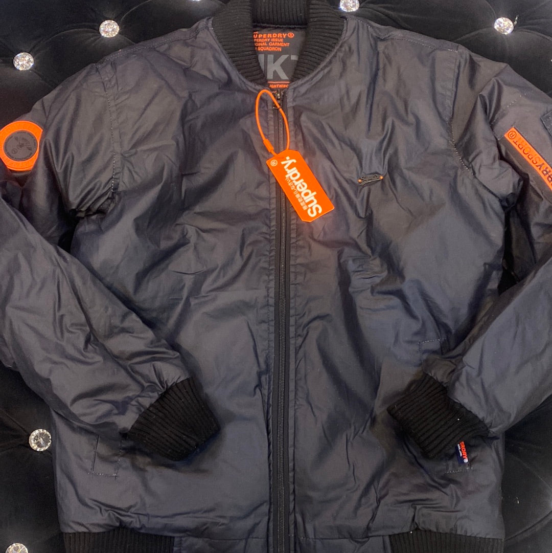 Sup Black Colour Heavy Quality Bomper Jackets 9405