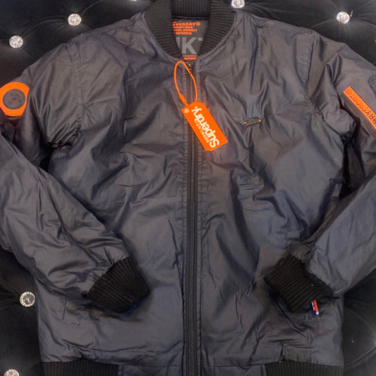 Sup Black Colour Heavy Quality Bomper Jackets 9405