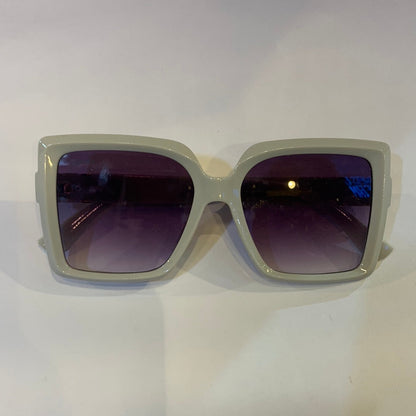 REH white frame purple shade sunglass W9028 53 17-147