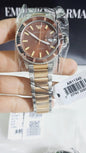 Mra Silver Chain Brown Dial Premium Quality Men Watch