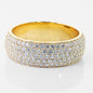 Gold Diamond Studded Premium Quality Men’s Ring 50232
