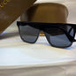 CUG Glossy Black Frame Black Shade Unisex Branded Sunglasses GG0106 5615 145