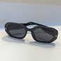 Mot Glossy Black Frame Black Shade Unisex Sunglass