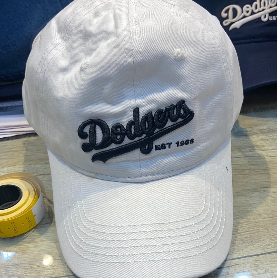 Dod white Cap Dod Black Colour Embroidery 300109