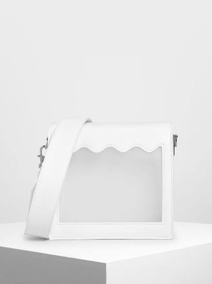 Clay Window Crossbody Bag - CHARLES & KEITH KR Bag