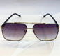 RUB Gold Black Frame Purple Shade Sunglasses B80-337 63 12-144