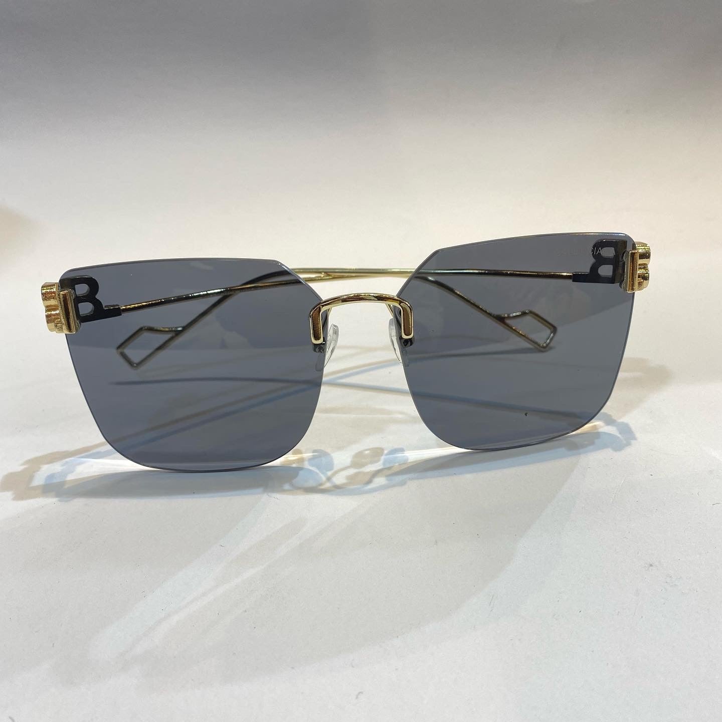 LAB Gold Frame Black Shade Unisex Branded Sunglasses