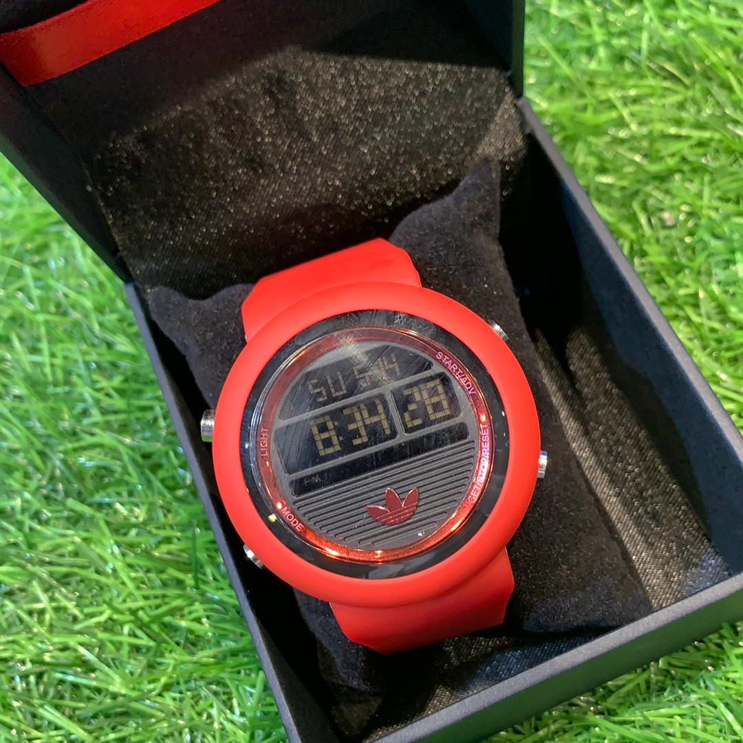 Red Colour Water Resistant Sports watch 03082023